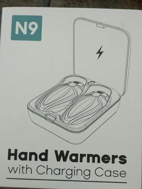 N9 Hand Warmers with Charging Case, NIB